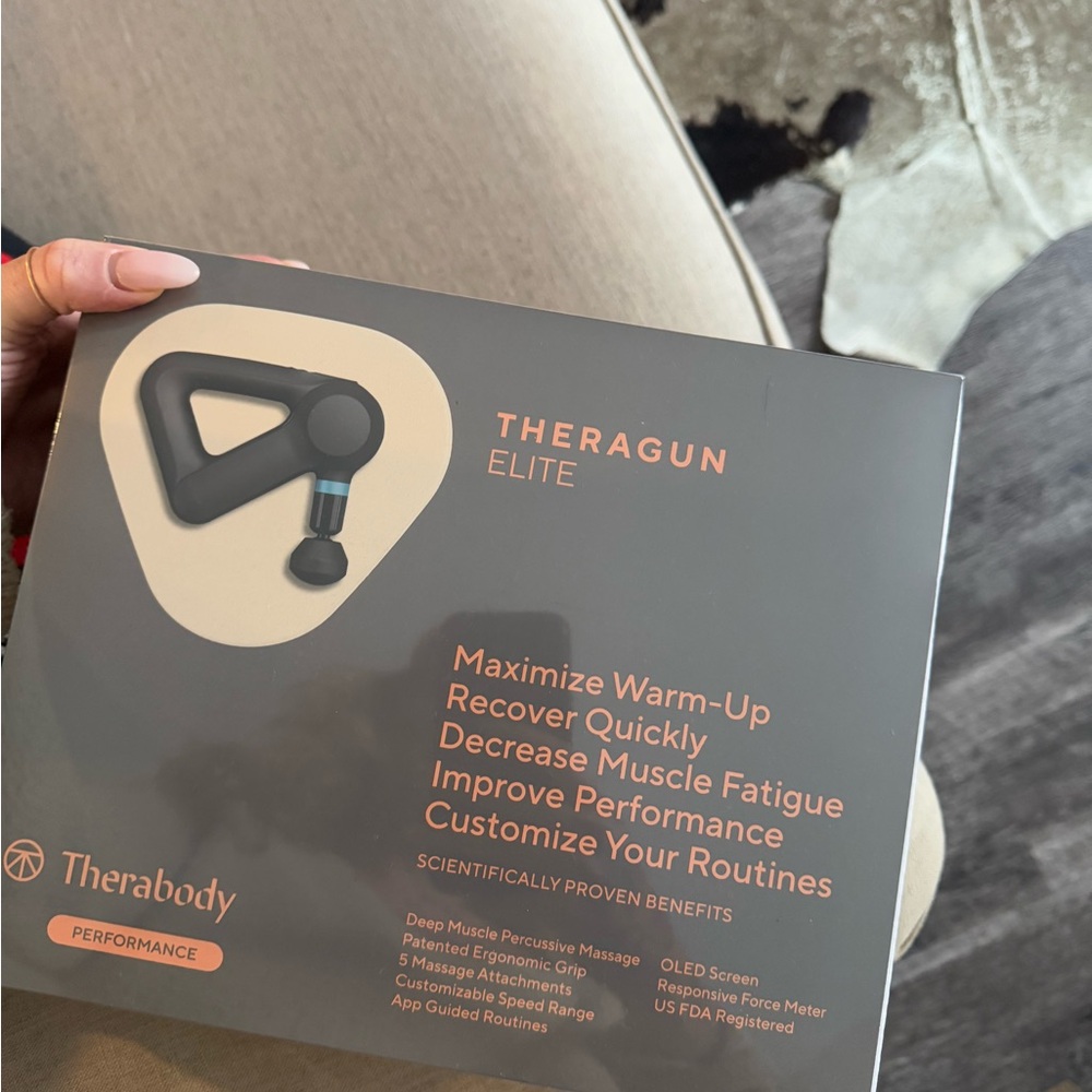 Theragun Elite Percussive Massager - Gray